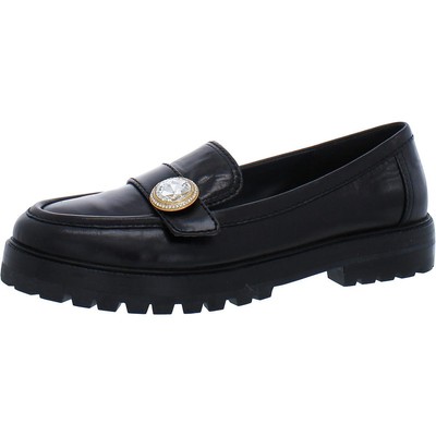 

Женские шикарные лоферы Kate Spade New York Черные лоферы 8,5 средний (B,M) BHFO 0809, Черный, Posh Loafer