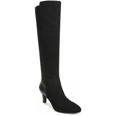 Женские сапоги до колена из искусственной замши Gracie LifeStride с широкими голенями BHFO 3416