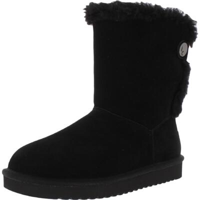 

Женские короткие кожаные ботинки без шнуровки Koolaburra Jordina BHFO 1423, Jordina Short