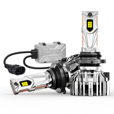 NOVSIGHT 9006 HB4 LED Headlight Bulbs Conversion Kit Low Beam White Bright 6500K