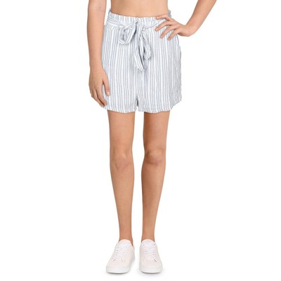 

Женские дневные шорты Lost + Wander в синюю полоску с высокой посадкой  BHFO 5564, Blue/white
