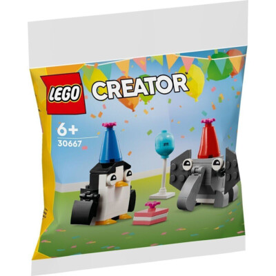 Lego Creator Animal Birthday Party 30667 Poly Bag Set New Factory Sealed 2024