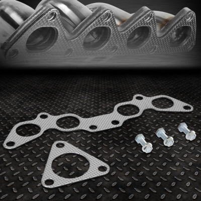 ДЛЯ 90-99 TOYOTA CELICA GT/GTS 2.2L DOHC ПРОКЛАДКА КОЛЛЕКТОРА ВЫПУСКНОГО КОЛЛЕКТОРА с БОЛТАМИ