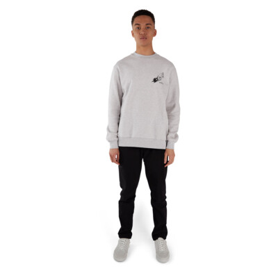 Makia Bottle Crewneck Men светло-серый