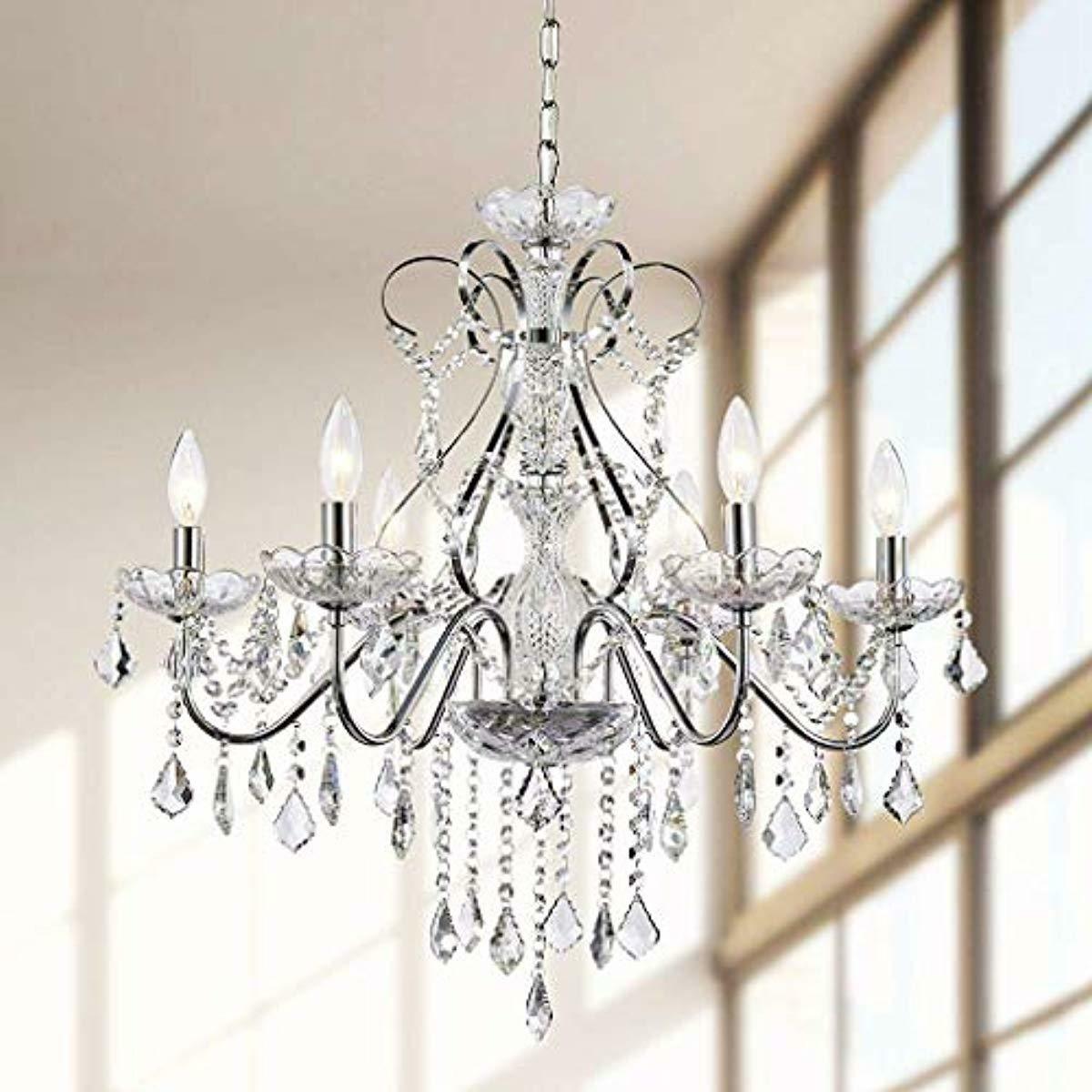 Glam Chandelier Lamparas De Techo Modernas Lampara Cristal