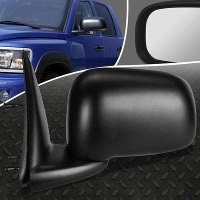 ДЛЯ 05-10 DODGE DAKOTA OE STYLE РУЧНОЕ ЗЕРКАЛО ЗАДНЕГО ВИДА С ЛЕВОЙ СТОРОНЫ ДВЕРИ ВОДИТЕЛЯ