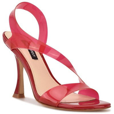 

Женские туфли-лодочки Nine West IRISE3 красные с открытым носком 6,5 средний (B,M) BHFO 0764, Medium red