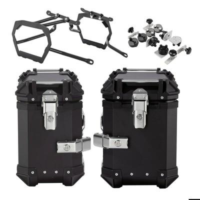 Valises laterales aluminium pour BMW R 1250 GS Adventure 19-21 XB30-38 noir