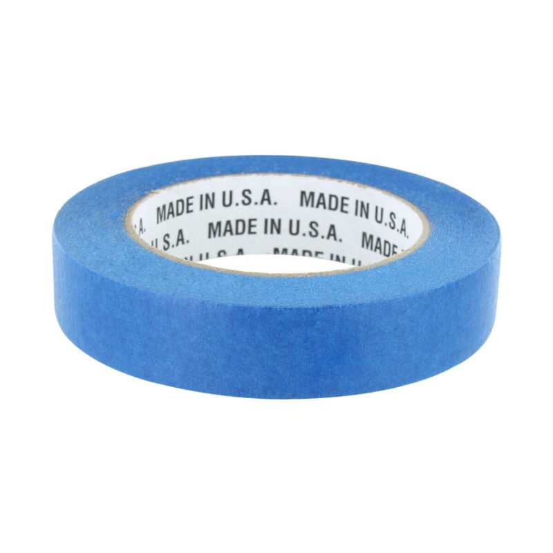 Rugged Blue M187 Painters Tape 1in  x 60yd - 21 Day Clean Release