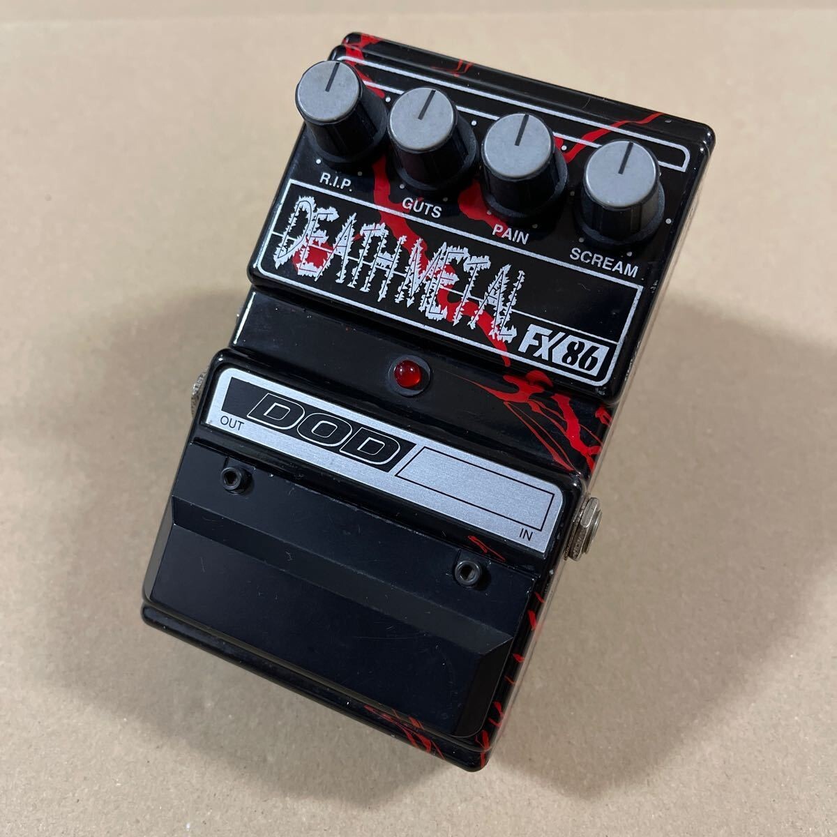希少初期型DOD◇Vintage DOD FX86 Death Metal◇Distortion Guitar
