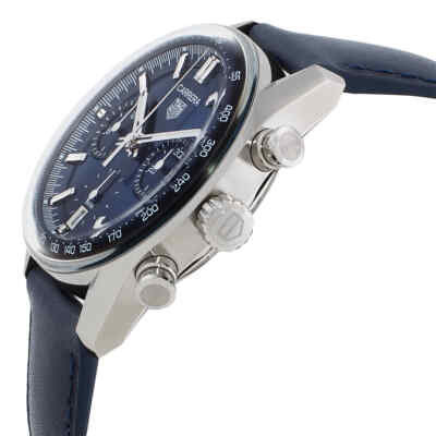 Pre-owned Tag Heuer Carrera Chronograph Automatic Blue Dial Men's Watch Cbs2212.fc6535