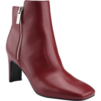 Женские ботильоны Calvin Klein KCCOLI2 красного цвета, 7 средних размеров (B,M), BHFO 7323