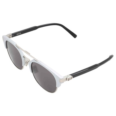 Pre-owned Dior Smoke Phantos Men's Sunglasses Cd Icon R1u F1a0 Dm40145u 17a 53 In Gray