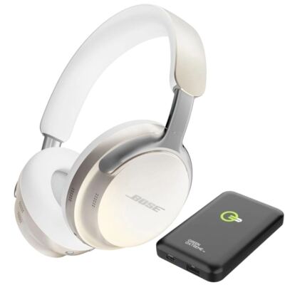 Беспроводные наушники Bose QuietComfort Ultra с функцией шумоподавления + Блок питания