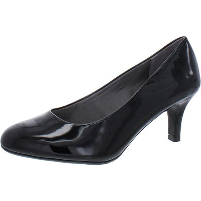 

Черные лакированные туфли-лодочки LifeStride Womens Parigi, ширина 8,5 (C, D, W) BHFO 2962, Black patent