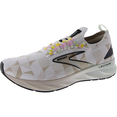 Мужские кроссовки Brooks Levitate Stealth Fit 6 белого цвета 10 Medium (D) BHFO 9721