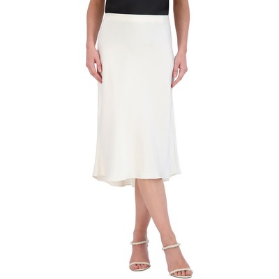 Женская атласная юбка миди-слип с высокой посадкой BCBGMAXAZRIA BHFO 7862