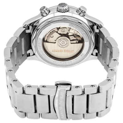 Pre-owned Armand Nicolet Mha Chronograph Automatic Black Dial Mens Watch A844haa-nr-m2850a