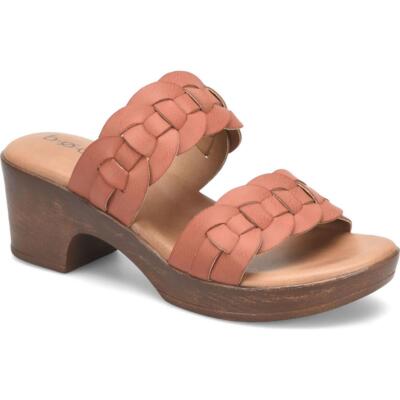 

Женские шлепанцы BOC Jillian Faux Leather Slip On Sandals BHFO 1369, Red/cayenne pu, Jillian