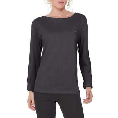 

Calvin Klein Женское серое ночное белье из смесового хлопка, пижамный комплект  BHFO 8053, Grey
