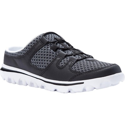 Кроссовки-мюли Propet Womens Travel Activ черного цвета шириной 8,5 см (C, D, W) BHFO 7121