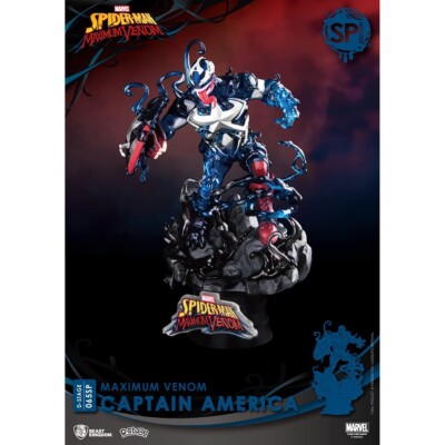 Marvel Maximum Venom Captain America DS-065SP D-Stage 6-Inch Special Edition