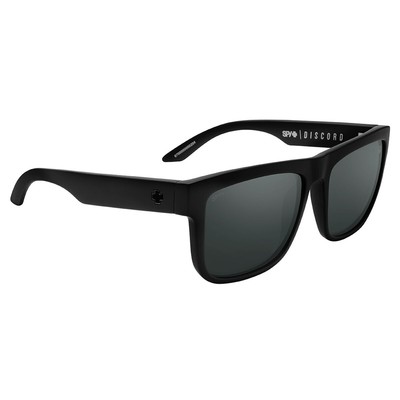 Pre-owned Spy Optics Men's Polarized Discord Soft Matte Black Sunglasses