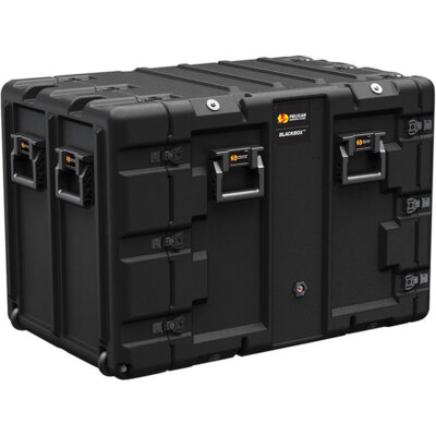 Чехол для монтажа в стойку Pelican BlackBox 11U, без поролона, черный #BLACKBOX-11U-SAE