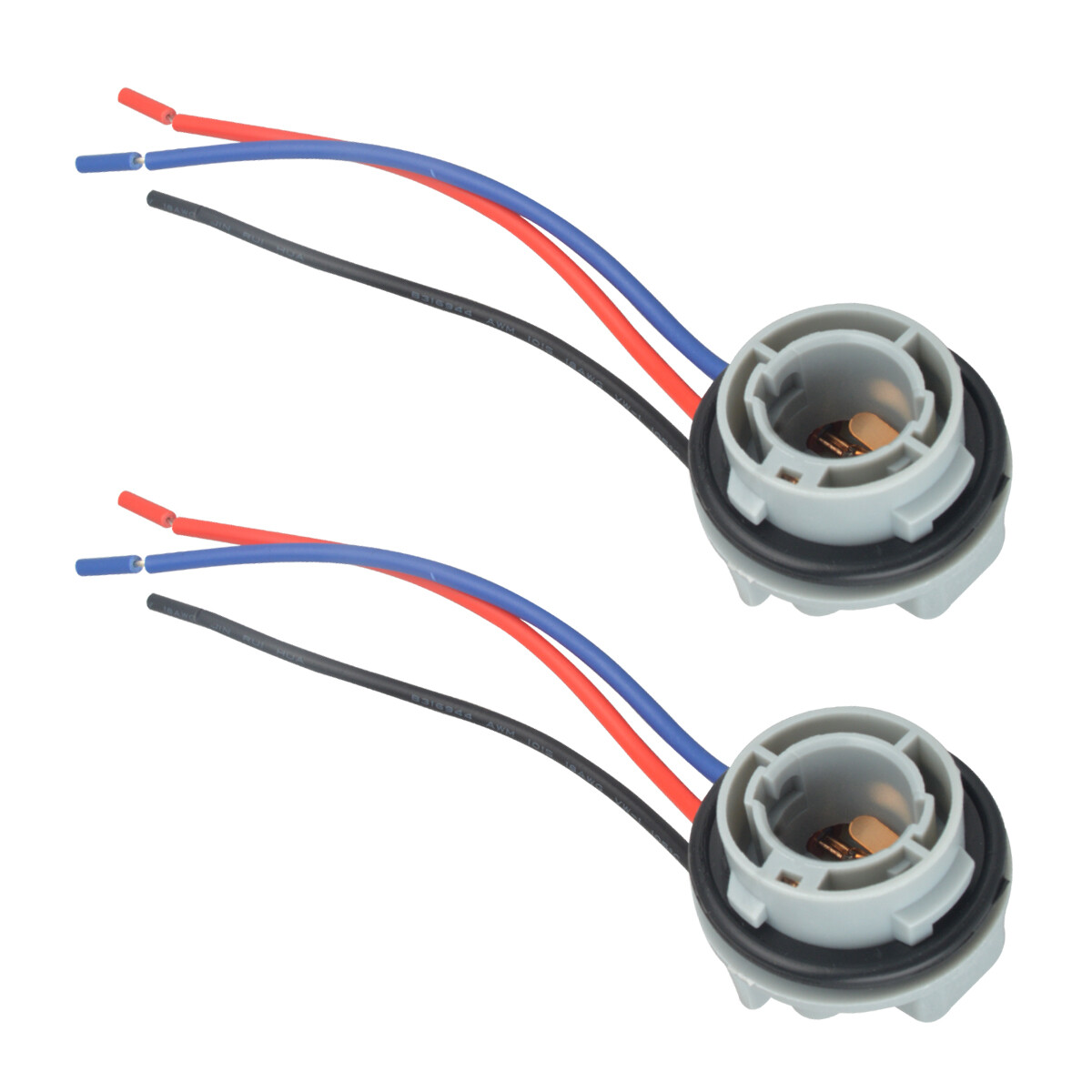 8x 1157 LED Bulbs Socket Holder Car Turn Signal Tail Stop Rear Brake Light Base