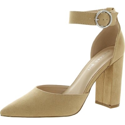 Madden Girl / женские туфли-лодочки из искусственной замши Saaxon Tan 10 Medium (B, M) BHFO 5613