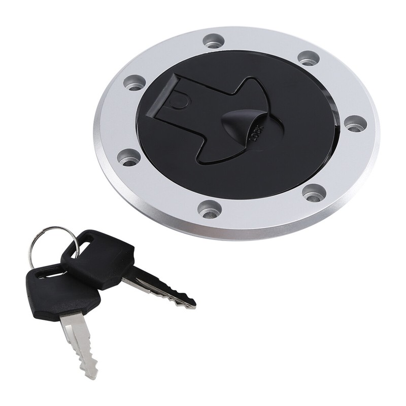 Fuel Gas Tank Cap Cover Keys Fit For Kawasaki Ninja 250 250R