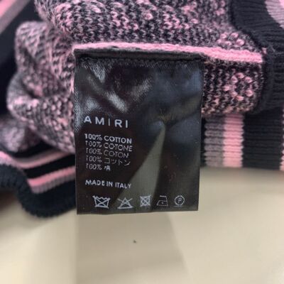 Pre-owned Amiri Bandana Basketball Hoodie Women's Size Small Pink