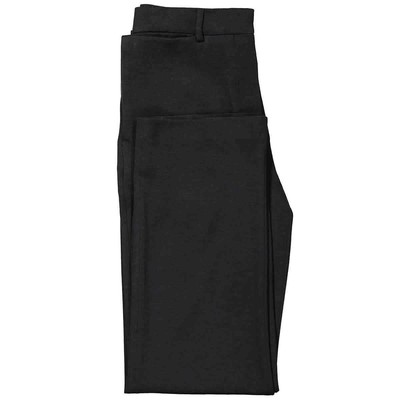 Pre-owned Burberry Ladies Charcoal Grey Straight Cashmere Trousers In Multicolor