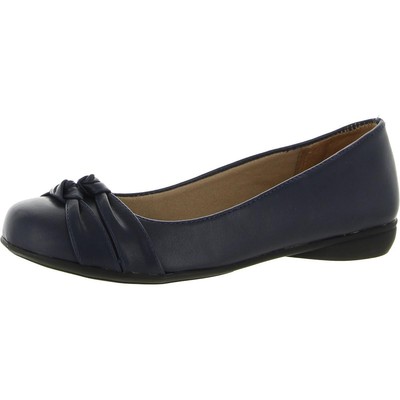 

Женские балетки LifeStride Anika из искусственной кожи с узлом спереди BHFO 9993, Anika