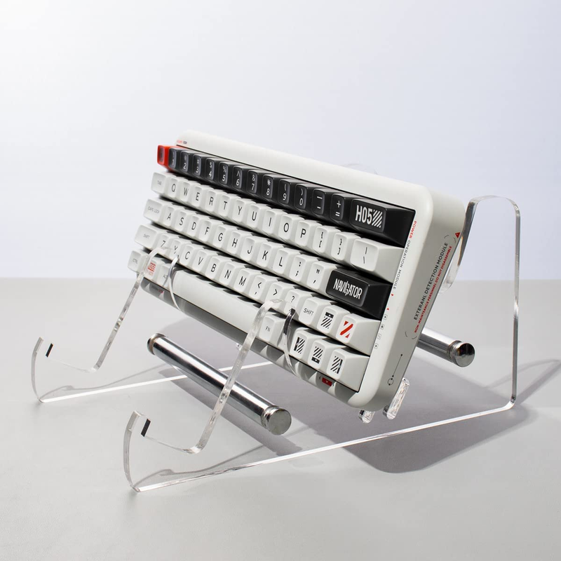 1 Pcs 3-Tier Mechanical Keyboard Display Stand Keyboard Holder Transparent Acryl