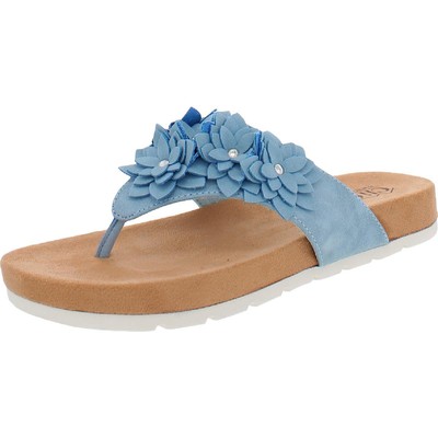

Женские синие ремешки Cliffs by White Mountain Terris 9.5 Medium (B,M) 0422, Light blue/nubuck, Terris