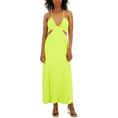 Rachel Rachel Roy Женское макси-платье из матового джерси цвета ивы XXL BHFO 0256