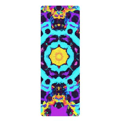 Mabel Moonflow - Psychedelic Yoga Exercise Workout Mat - 24  x 68''