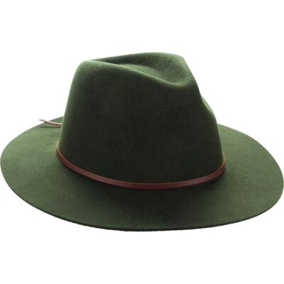 

Brixton Wesley Fedora Moss/Черный, Moss/black, Brixton