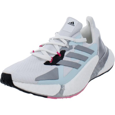 

Adidas Womens X9000L4 Кроссовки для фитнеса и тренировок Кроссовки для бега BHFO 4147, White/silver/light blue, X9000L4