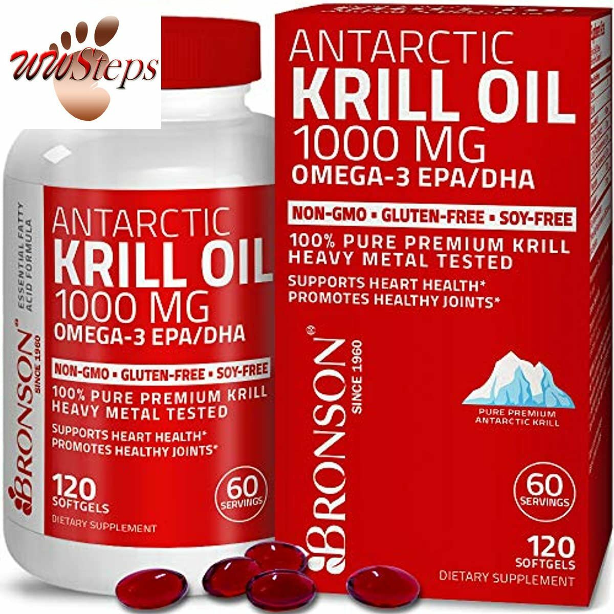 1000 Mg With Omega-3s Epa, Dha, Astaxanthin And Phos