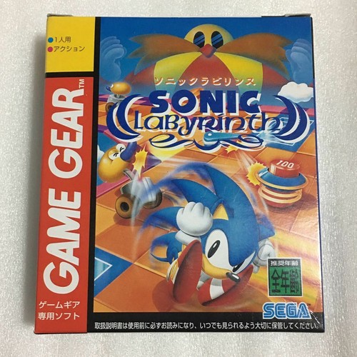 Sonic Labyrinth Game Gear GG Sega Used Japan Action Boxed Sonic Labyrinth Game Gear GG Sega Used Japan Action Boxed