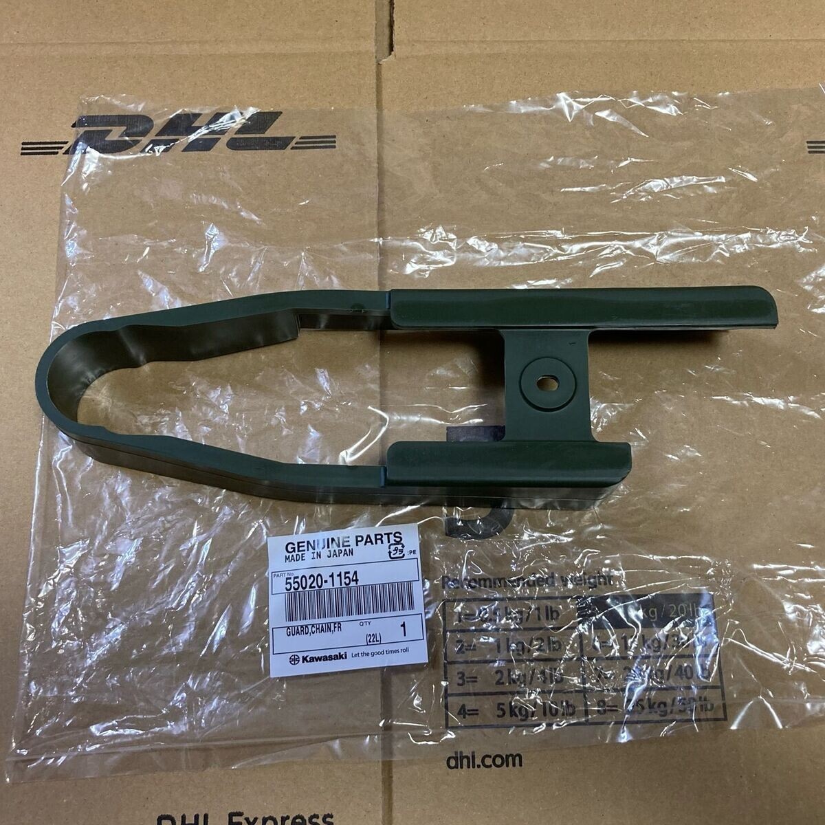 KAWASAKI Genuine 55020-1154 KLR250 KL250 Front Chain Guard