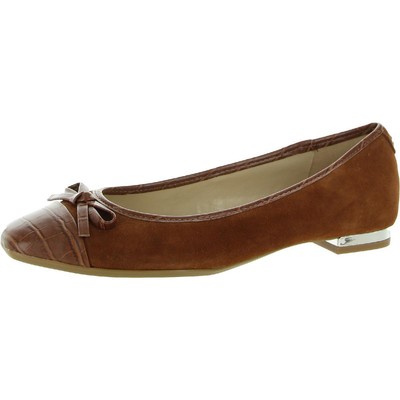 

Женские балетки Nine West Olly 9x9 коричневые 9 средние (B,M) BHFO 6590, Medium brown, Olly 9x9