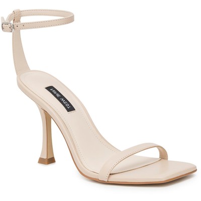 Nine West Womens WN Yess Ivory Leather Pumps Shoes 11 Medium (B,M) BHFO 1656
