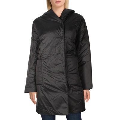 

Женское черное длинное пуховое пальто Eileen Fisher  BHFO 9646, Черный, F1GGRC2033M