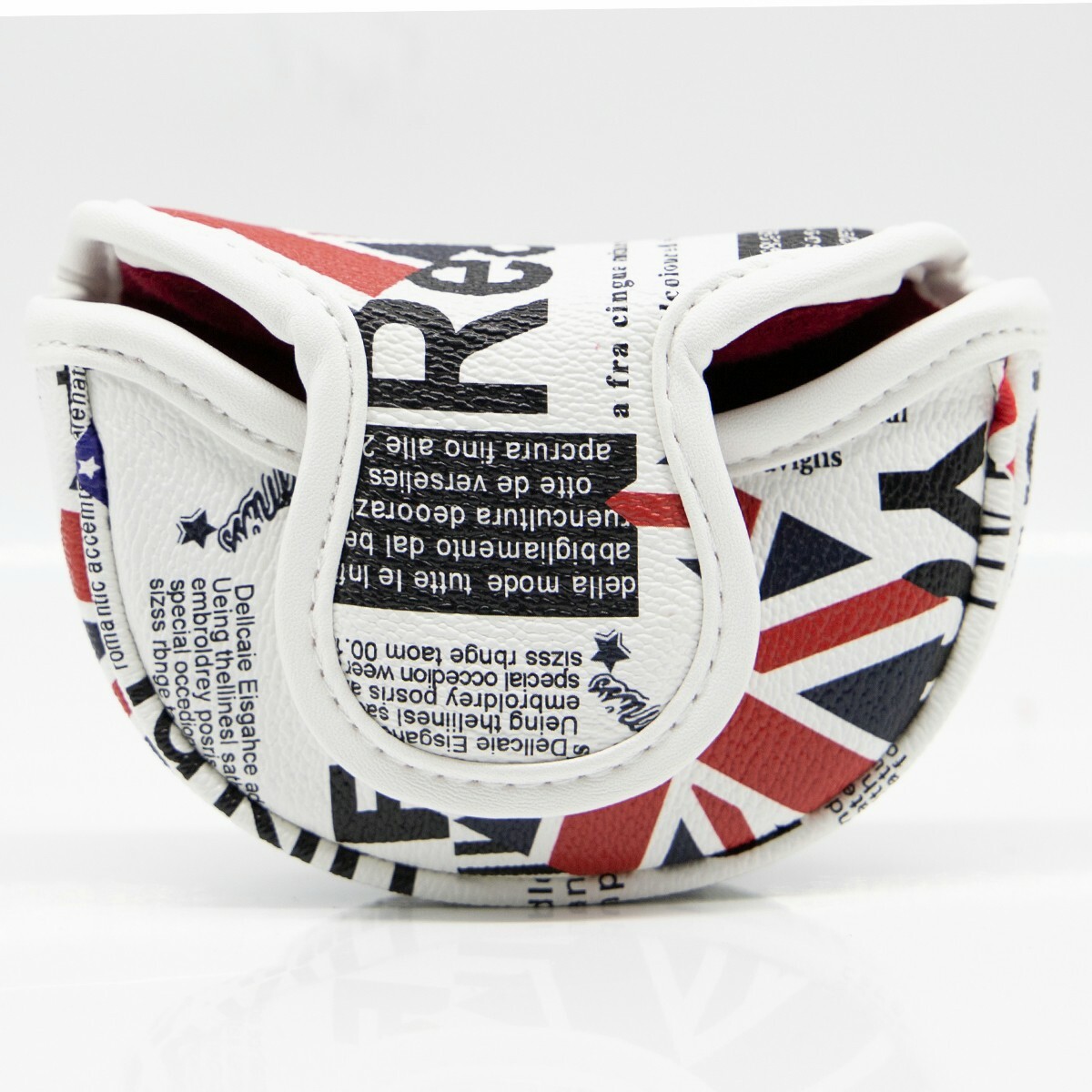 New Small Half Mallet Putter Cover Headcover Golf, Mid Mallet Putter