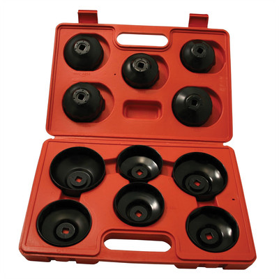 CTA Tools 96950 11 Piece Mechanic's Cap-Style Oil Filter Wrench Set