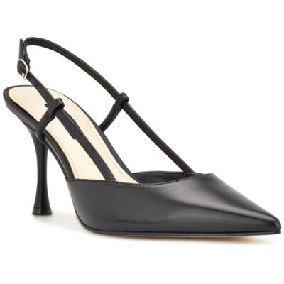 Женские кожаные туфли на высоком каблуке Nine West BHFO 6842