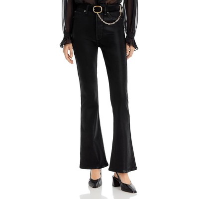 7 For All Mankind, женские черные джинсы-скинни с ультравысокой посадкой, 31 BHFO 7968
